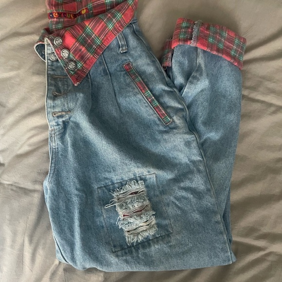 vintage y2k baggy mom jeans - Picture 3 of 4
